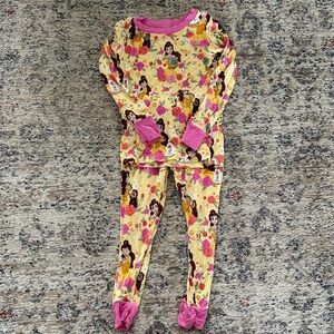 Little Sleepies Belle Two Piece Set- Size 2T